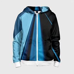 Детская толстовка на молнии Black blue