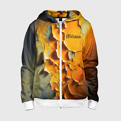 Детская толстовка на молнии Peeling plaster - Milano