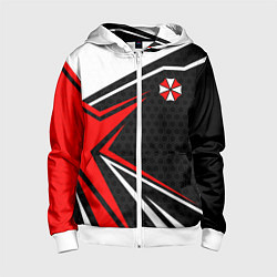 Детская толстовка на молнии Umbrella - red uniform