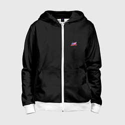 Детская толстовка на молнии Всероссийский день хоккея