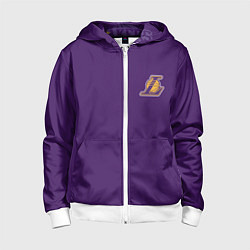 Детская толстовка на молнии NBA Lakers