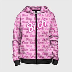 Детская толстовка на молнии Bitch Barbie