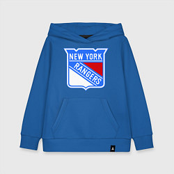 Толстовка детская хлопковая New York Rangers, цвет: синий