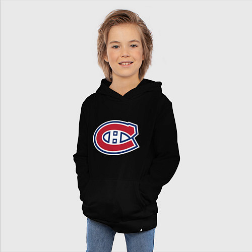 Детская толстовка-худи Montreal Canadiens / Черный – фото 3