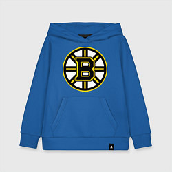 Толстовка детская хлопковая Boston Bruins, цвет: синий