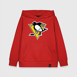 Толстовка детская хлопковая Pittsburgh Penguins: Malkin 71, цвет: красный