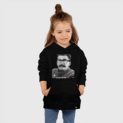 Толстовка детская хлопковая Stalin: Style in, цвет: черный — фото 2