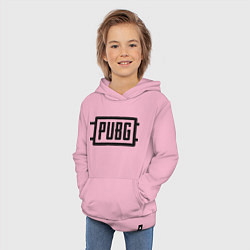 Толстовка детская хлопковая PUBG, цвет: светло-розовый — фото 2