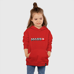 Толстовка детская хлопковая Mass Effect 3, цвет: красный — фото 2