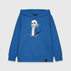 Толстовка детская хлопковая Sans, цвет: синий