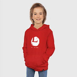 Толстовка детская хлопковая Мы - это Louna, цвет: красный — фото 2