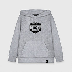 Толстовка детская хлопковая Fortnite Forever, цвет: меланж