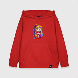 Толстовка детская хлопковая 6IX9INE Colors, цвет: красный