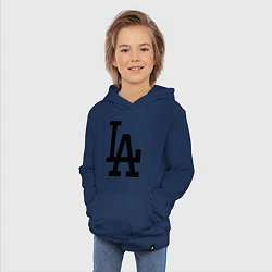 Толстовка детская хлопковая LA: Los Angeles, цвет: тёмно-синий — фото 2