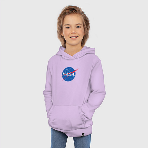 Детская толстовка-худи NASA: Masa / Лаванда – фото 3
