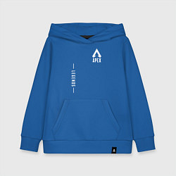 Толстовка детская хлопковая Apex Legends Gamer, цвет: синий
