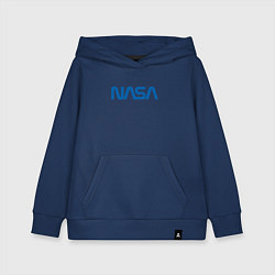 Толстовка детская хлопковая NASA, цвет: тёмно-синий