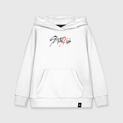 Толстовка детская хлопковая STRAY KIDS BANGCHAN, цвет: белый