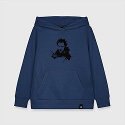 Толстовка детская хлопковая Король и шут, цвет: тёмно-синий