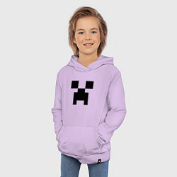 Толстовка детская хлопковая Minecraft, цвет: лаванда — фото 2