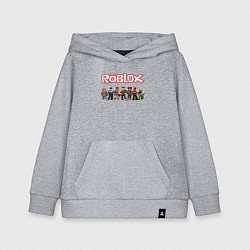 Толстовка детская хлопковая ROBLOX, цвет: меланж