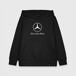 Толстовка детская хлопковая MERCEDES, цвет: черный