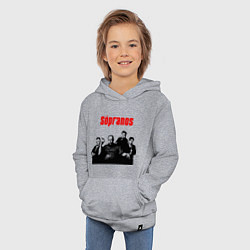 Толстовка детская хлопковая Сопрано постер, цвет: меланж — фото 2