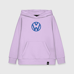 Толстовка детская хлопковая Volkswagen, цвет: лаванда