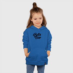 Толстовка детская хлопковая Bella Ciao, цвет: синий — фото 2