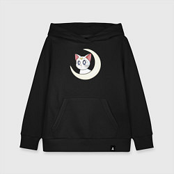 Толстовка детская хлопковая Artemis, цвет: черный