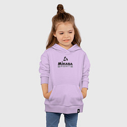 Толстовка детская хлопковая MIKASA SPORTS, цвет: лаванда — фото 2