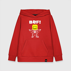 Толстовка детская хлопковая ROBLOX, цвет: красный