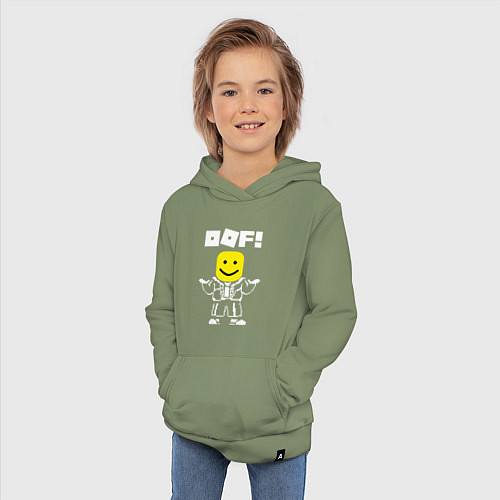 Детская толстовка-худи ROBLOX / Авокадо – фото 3
