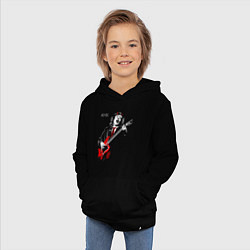 Толстовка детская хлопковая ACDC Angus Young, цвет: черный — фото 2