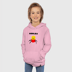 Толстовка детская хлопковая ROBLOX, цвет: светло-розовый — фото 2