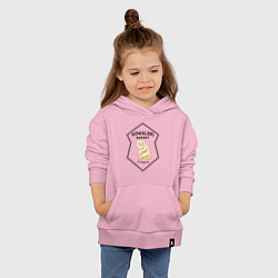 Толстовка детская хлопковая Kowalski Bakery Demiguise, цвет: светло-розовый — фото 2