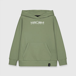 Толстовка детская хлопковая KIROSHI OPTICALS, цвет: авокадо