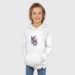Толстовка детская хлопковая Фишль, цвет: белый — фото 2