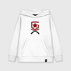 Толстовка детская хлопковая Gambit Gaming Crimson web style 202122 Кровавая па, цвет: белый
