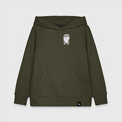 Толстовка детская хлопковая Эйкити Онидзука, цвет: хаки