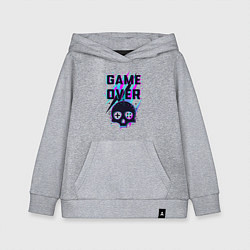 Толстовка детская хлопковая Конец игры, цвет: меланж