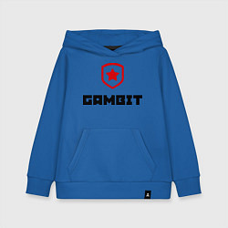 Толстовка детская хлопковая Gambit, цвет: синий