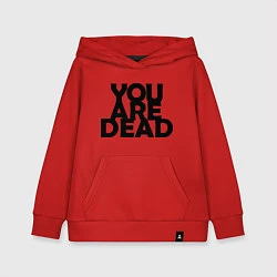 Детская толстовка-худи DayZ: You are Dead
