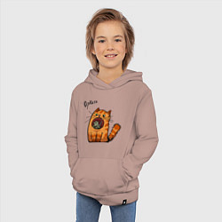 Толстовка детская хлопковая Оркота, цвет: пыльно-розовый — фото 2