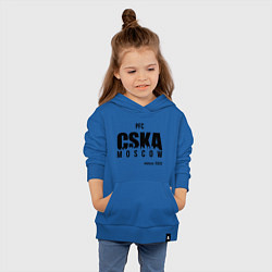 Толстовка детская хлопковая CSKA since 1911, цвет: синий — фото 2