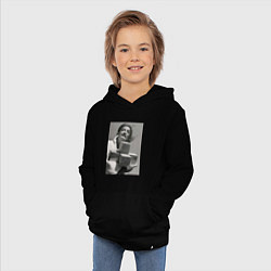 Толстовка детская хлопковая Salvador Dali & cross, цвет: черный — фото 2