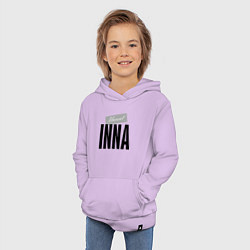 Толстовка детская хлопковая Unreal Inna, цвет: лаванда — фото 2
