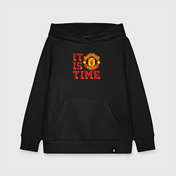 Детская толстовка-худи It is Manchester United Time Манчестер Юнайтед