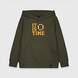 Детская толстовка-худи It Is Boston Bruins Time, Бостон Брюинз