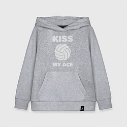 Толстовка детская хлопковая Kiss - My Ace, цвет: меланж